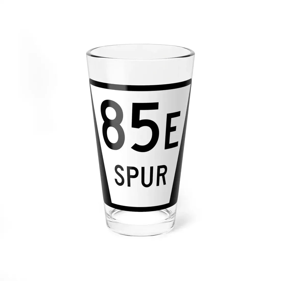 N SPUR 85E (Nebraska) (Road Sign) Pint Glss 16oz 16oz - Go Mug Yourself