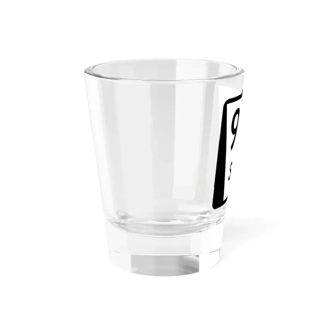 N SPUR 90A (Nebraska) (Road Sign) Shot Glass 1.5oz - Go Mug Yourself