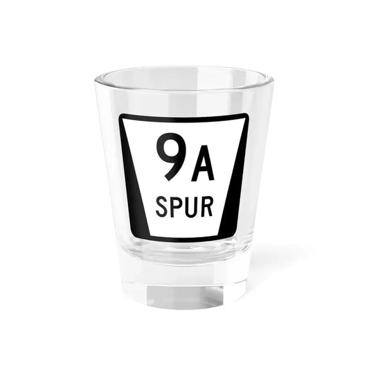 N SPUR 9A (Nebraska) (Road Sign) Shot Glass 1.5oz 1.5oz - Go Mug Yourself