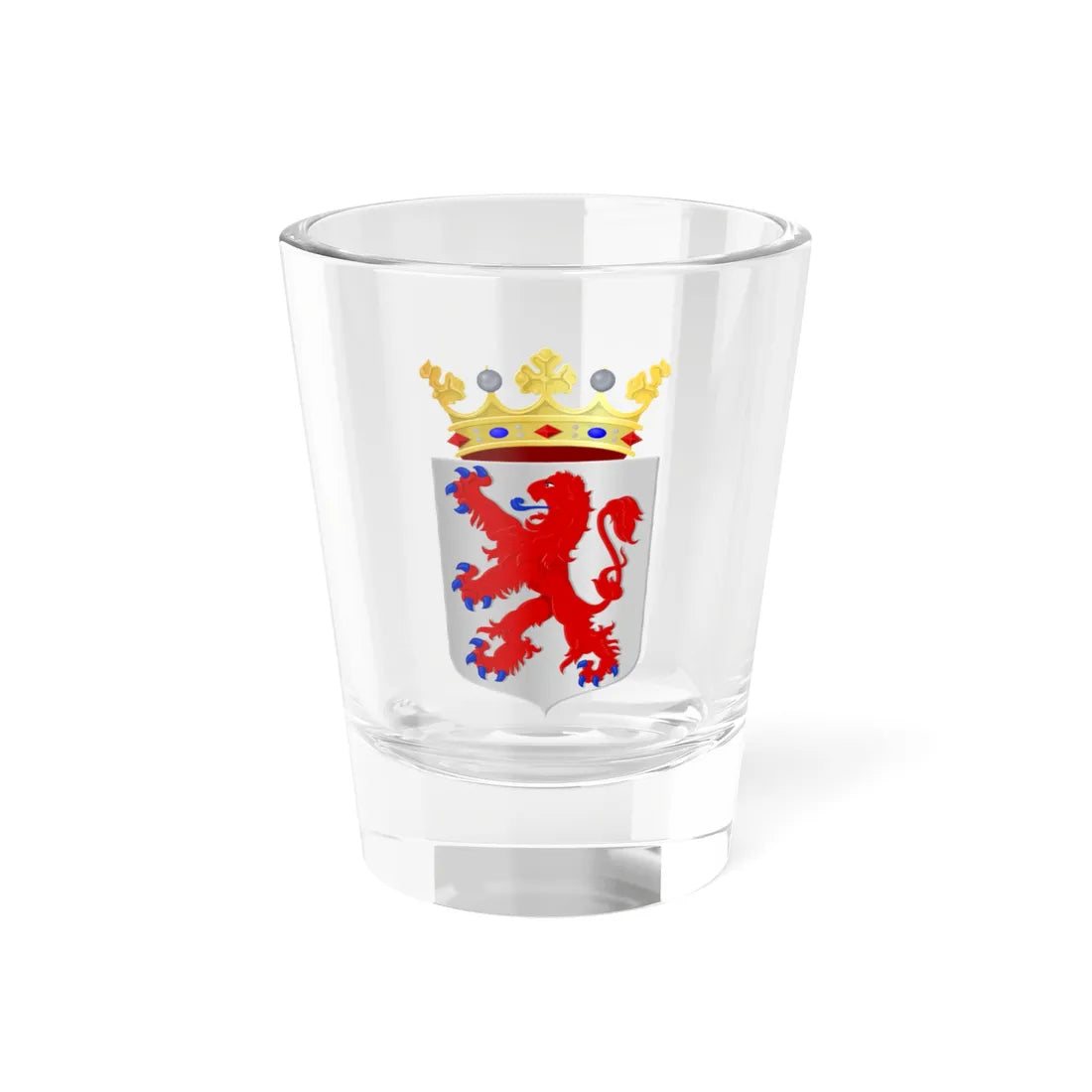 Naaldwijk wapen HRvA (Netherlands) (Coat of Arms) Shot Glass 1.5oz 1.5oz - Go Mug Yourself