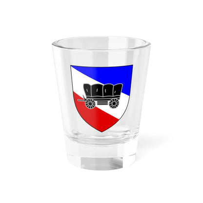 Nachschubbataillon 611 wappen (Germany) (Coat of Arms) Shot Glass 1.5oz 1.5oz - Go Mug Yourself