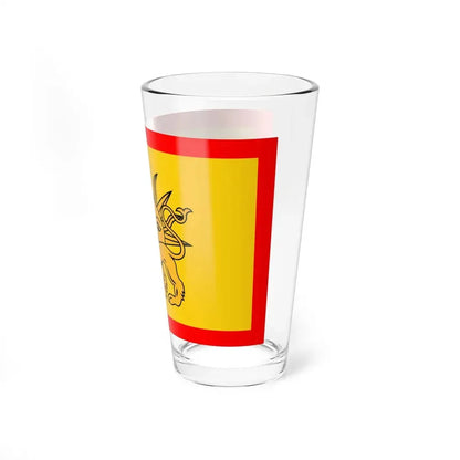 Nadir Shah Flag (Iran) Pint Glass 16oz - Go Mug Yourself