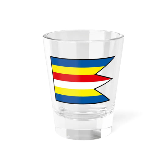 Nadlice Partizanske Flag (Slovakia) Shot Glass 1.5oz 1.5oz - Go Mug Yourself