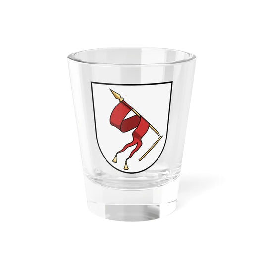 Nadvirna coat of arms escutcheon (Ukraine) (Coat of Arms) Shot Glass 1.5oz 1.5oz - Go Mug Yourself