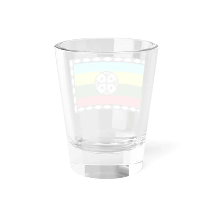 Nagche flag (Argentina) Shot Glass 1.5oz - Go Mug Yourself