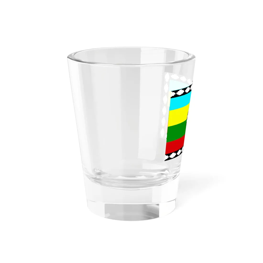Nagche flag (Argentina) Shot Glass 1.5oz - Go Mug Yourself