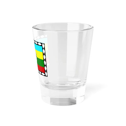 Nagche flag (Argentina) Shot Glass 1.5oz - Go Mug Yourself