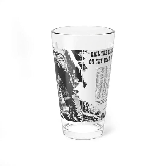 Nail The Blonde Chippie On The Road To Nivloc, Men In Adventure, September 1969 (Magazine Illustration) Pint Glass 16oz 16oz - Go Mug Yourself