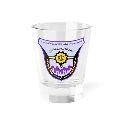 NAJA Social Deputy (Iran) (Coat of Arms) Shot Glass 1.5oz 1.5oz - Go Mug Yourself
