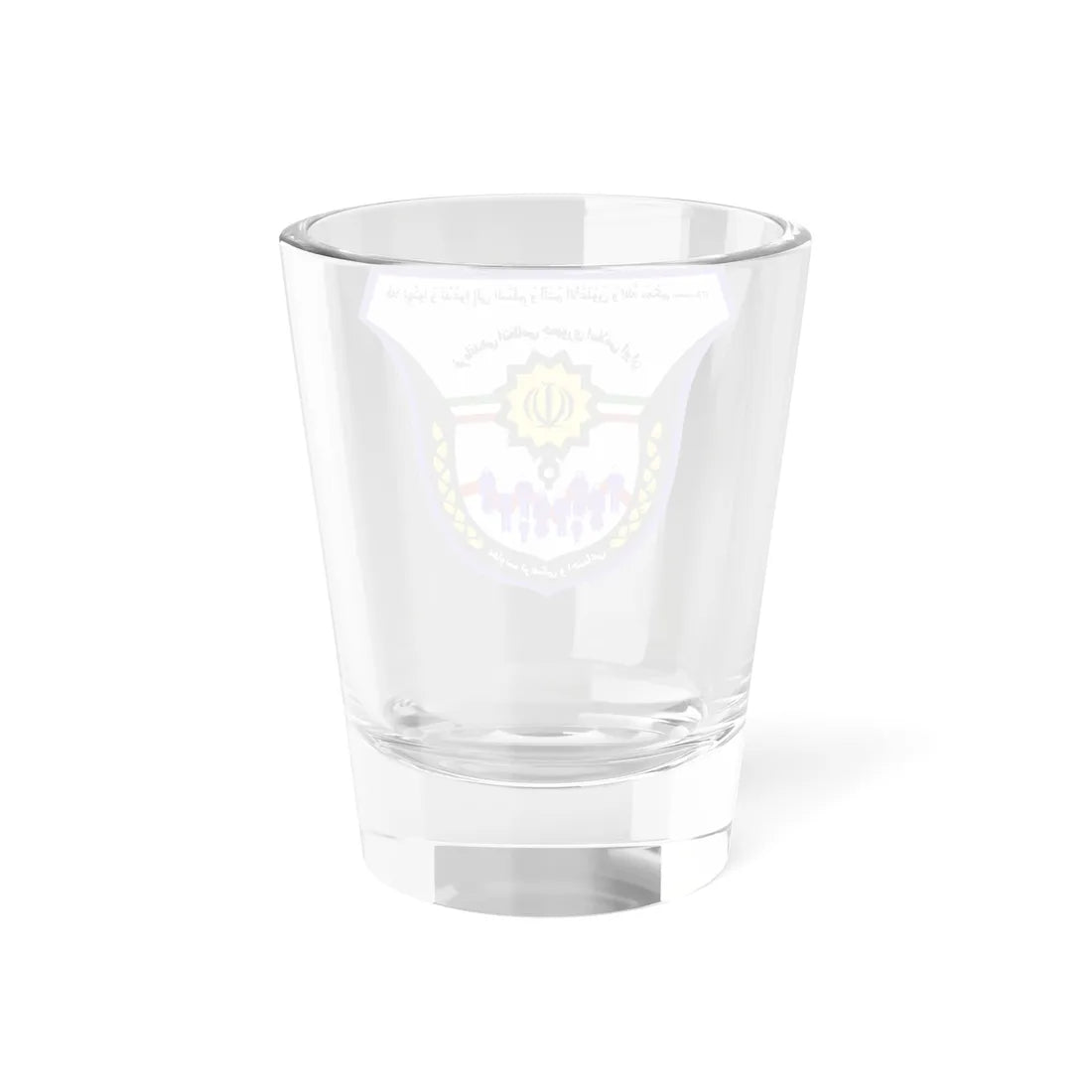 NAJA Social Deputy (Iran) (Coat of Arms) Shot Glass 1.5oz - Go Mug Yourself
