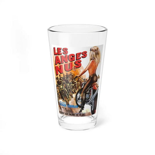 NAKED ANGELS (FRENCH) 1969 Movie Poster - Pint Glass 16oz 16oz - Go Mug Yourself