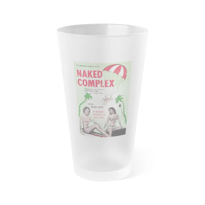 NAKED COMPLEX 1963 Movie Poster - Frosted Pint Glass 16oz-16oz-Frosted-Go Mug Yourself