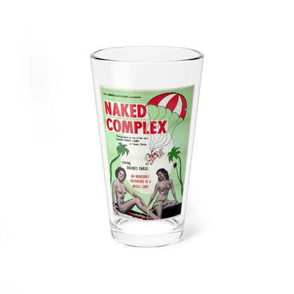 NAKED COMPLEX 1963 Movie Poster - Pint Glass 16oz 16oz - Go Mug Yourself