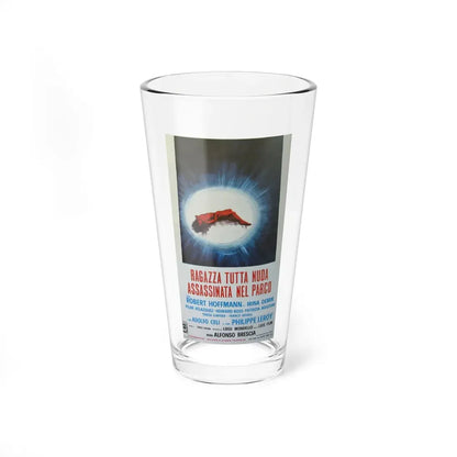 NAKED GIRL KILLED IN THE PARK 1972 Movie Poster - Pint Glass 16oz 16oz - Go Mug Yourself