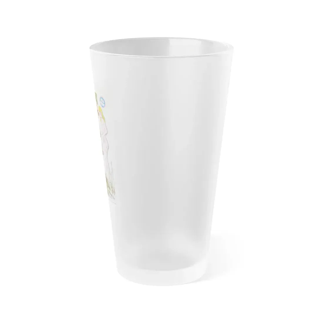 NAKED ISLAND 1960 Movie Poster - Frosted Pint Glass 16oz - Go Mug Yourself