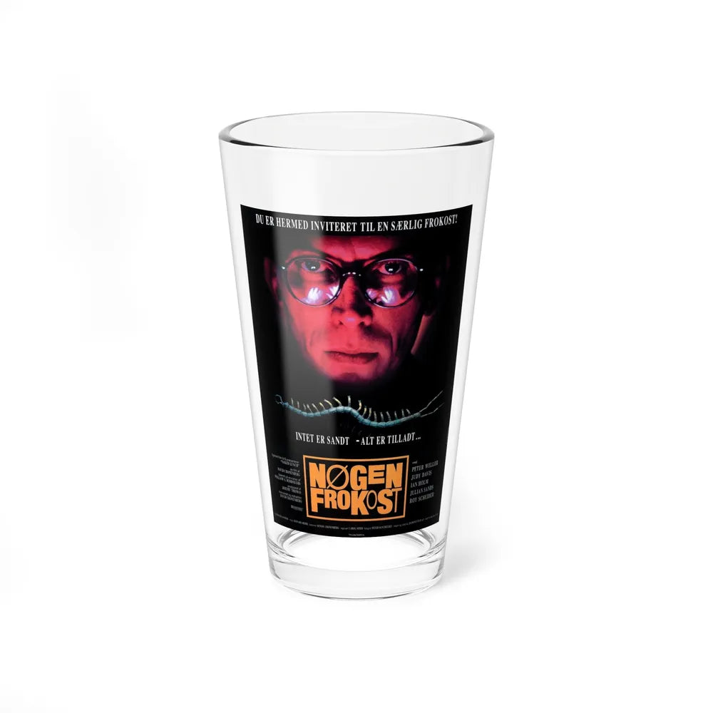 NAKED LUNCH (DANISH) 1991 Movie Poster - Pint Glass 16oz-16oz-Go Mug Yourself