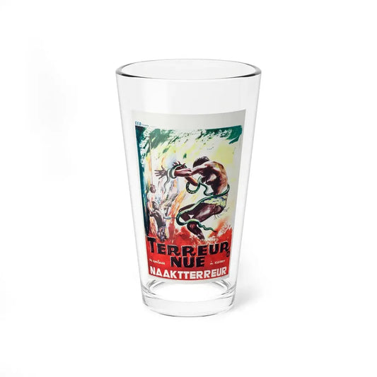 NAKED TERROR (BELGIAN) 1961 Movie Poster - Pint Glass 16oz 16oz - Go Mug Yourself