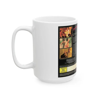 NAKED VENGEANCE (VHS COVER) - White Coffee Mug - Go Mug Yourself