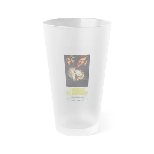 NAKED VIOLENCE 1969 Movie Poster - Frosted Pint Glass 16oz-16oz-Frosted-Go Mug Yourself