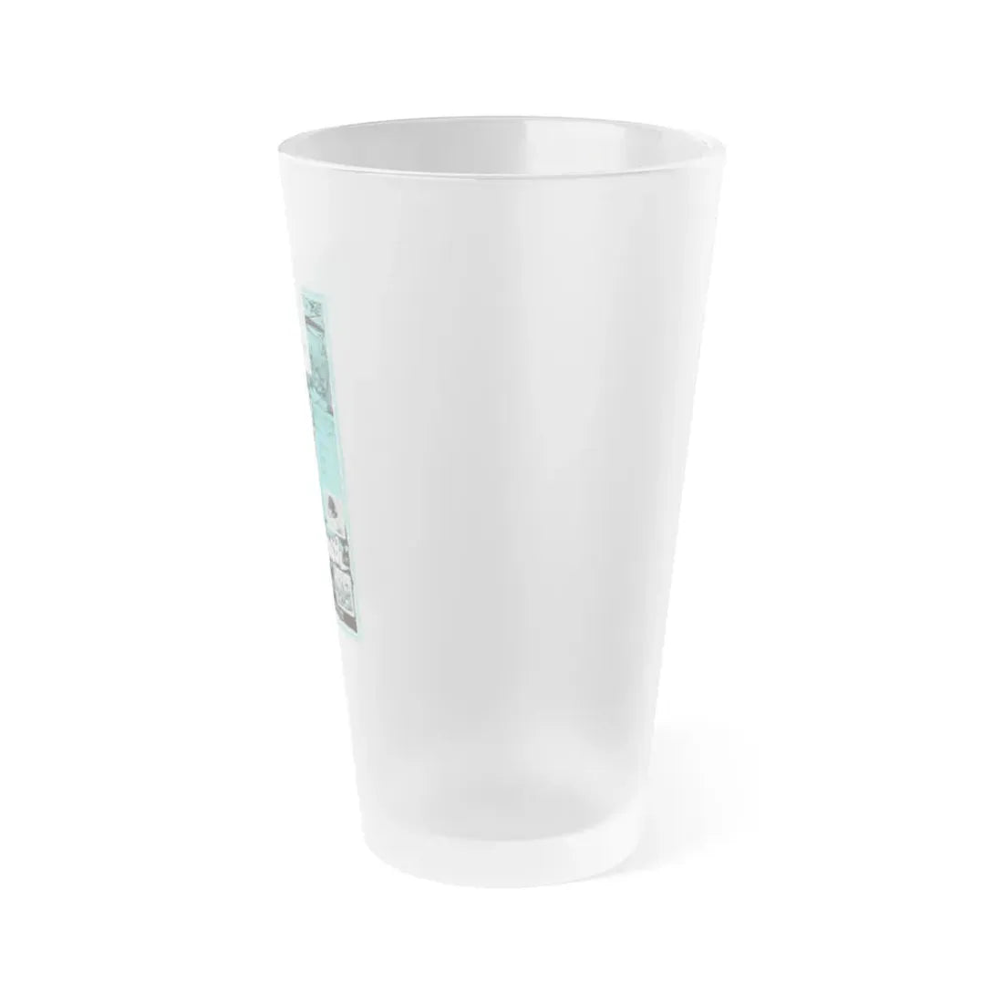 NAKED YOUTH 1961 Movie Poster - Frosted Pint Glass 16oz - Go Mug Yourself