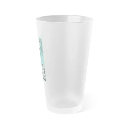 NAKED YOUTH 1961 Movie Poster - Frosted Pint Glass 16oz - Go Mug Yourself