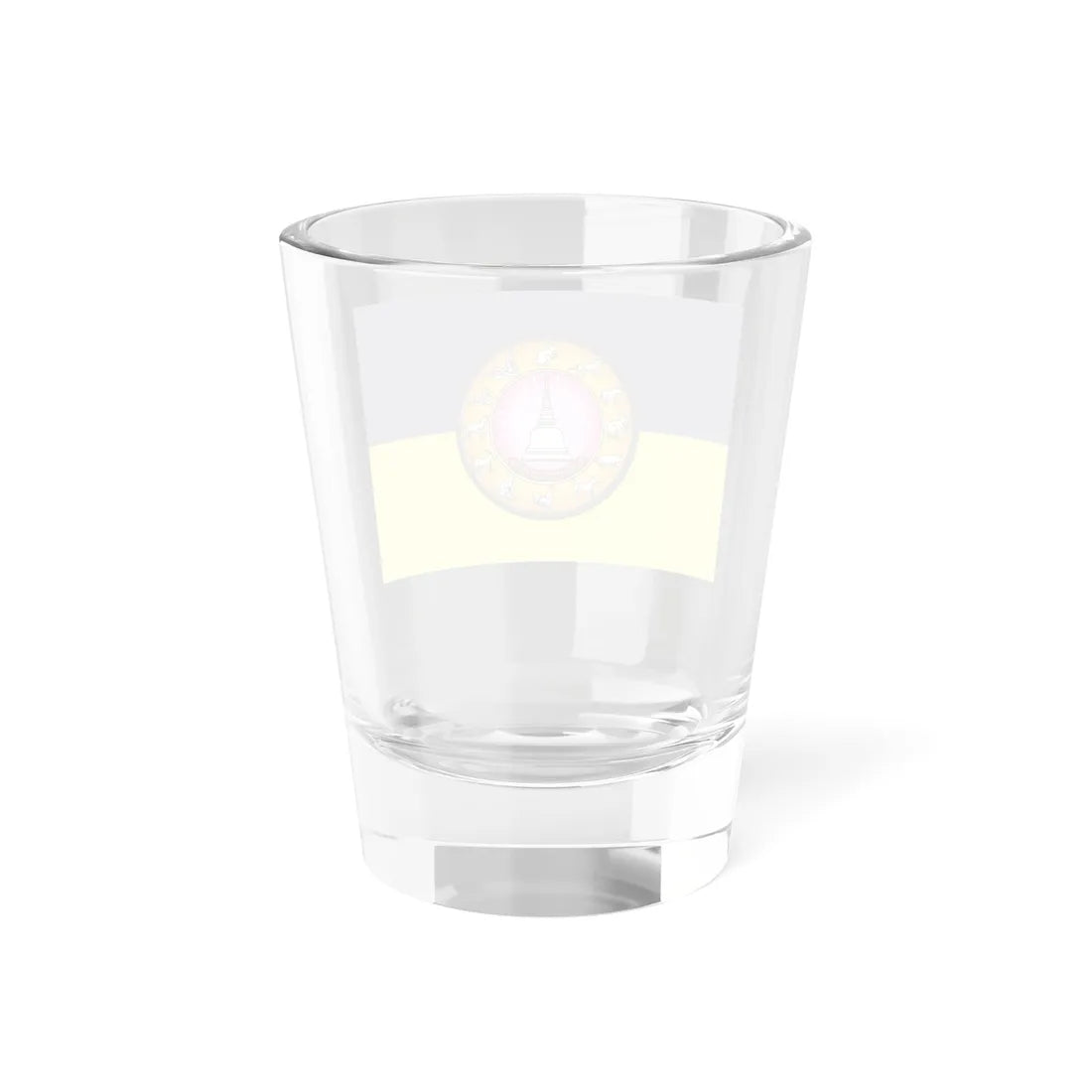 Nakhon Si Thammarat Flag (Thailand) Shot Glass 1.5oz - Go Mug Yourself