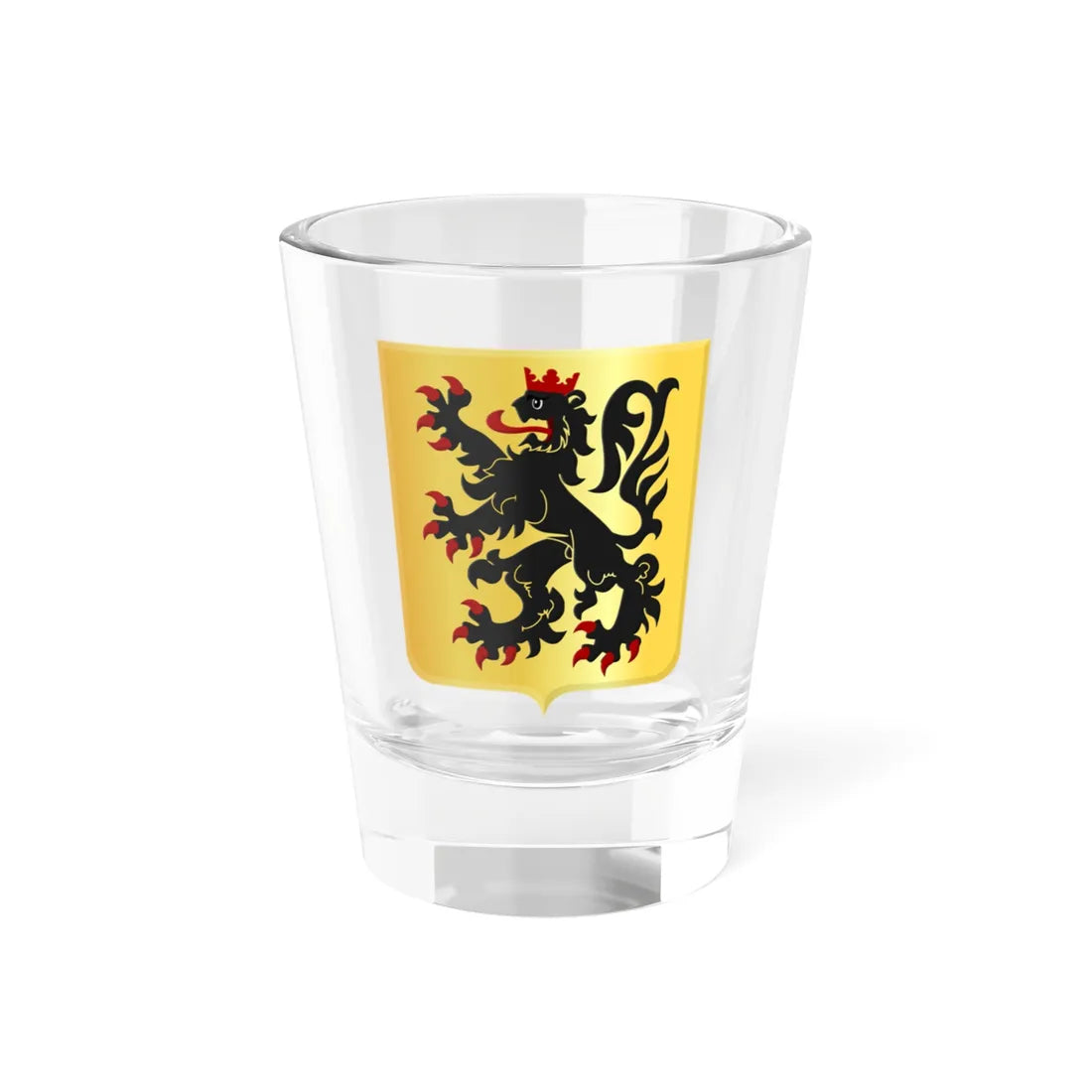 Namen wapen (Belgium) (Coat of Arms) Shot Glass 1.5oz 1.5oz - Go Mug Yourself