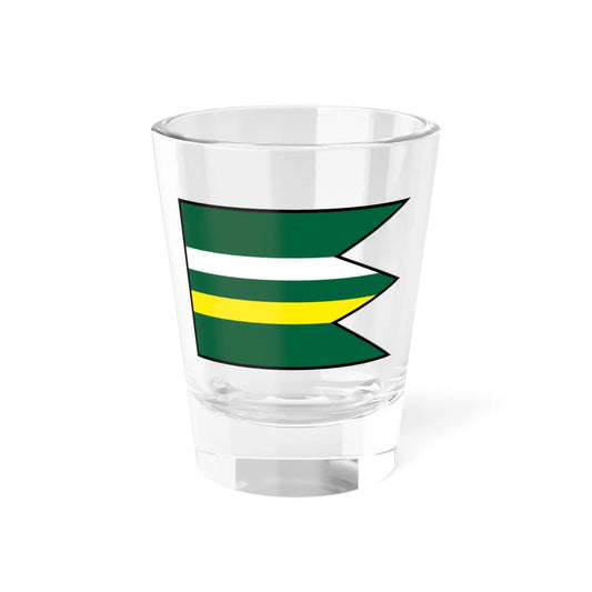 Nana Nove Zamky Flag (Slovakia) Shot Glass 1.5oz 1.5oz - Go Mug Yourself