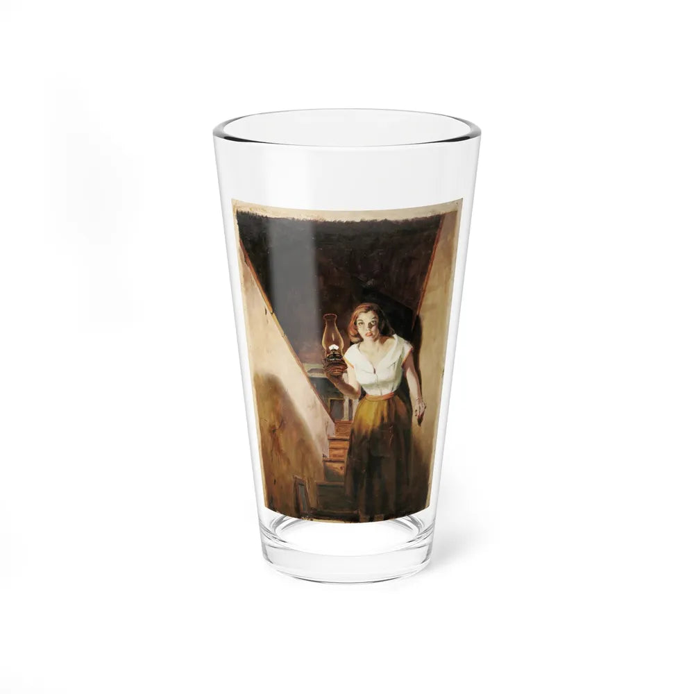 Nancy Drew Book Illustration (Magazine Illustration) Pint Glass 16oz-16oz-Go Mug Yourself