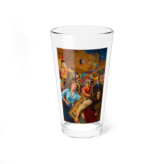 Nancy Drew - The Mardi Gras Mystery, paperback cover, 1988 - Pint Glass 16oz 16oz - Go Mug Yourself