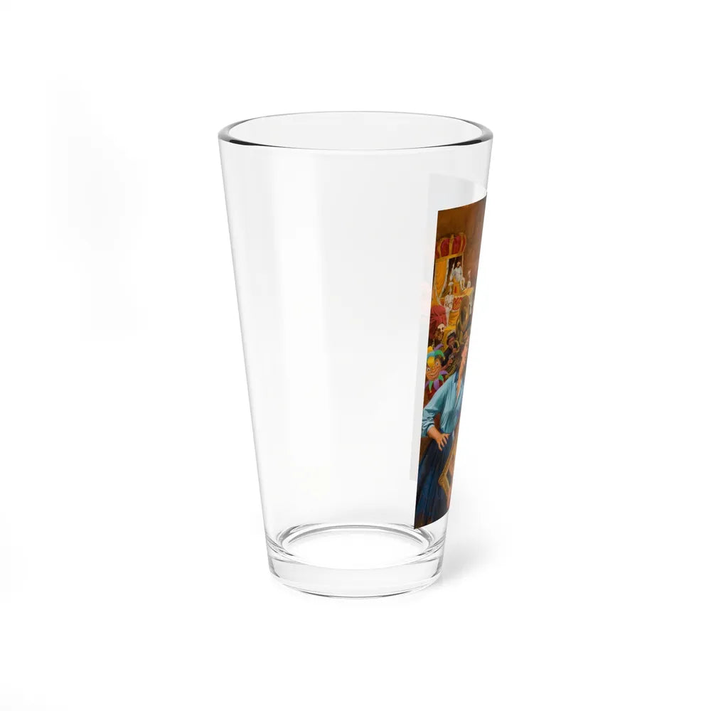 Nancy Drew - The Mardi Gras Mystery, paperback cover, 1988 - Pint Glass 16oz-Go Mug Yourself