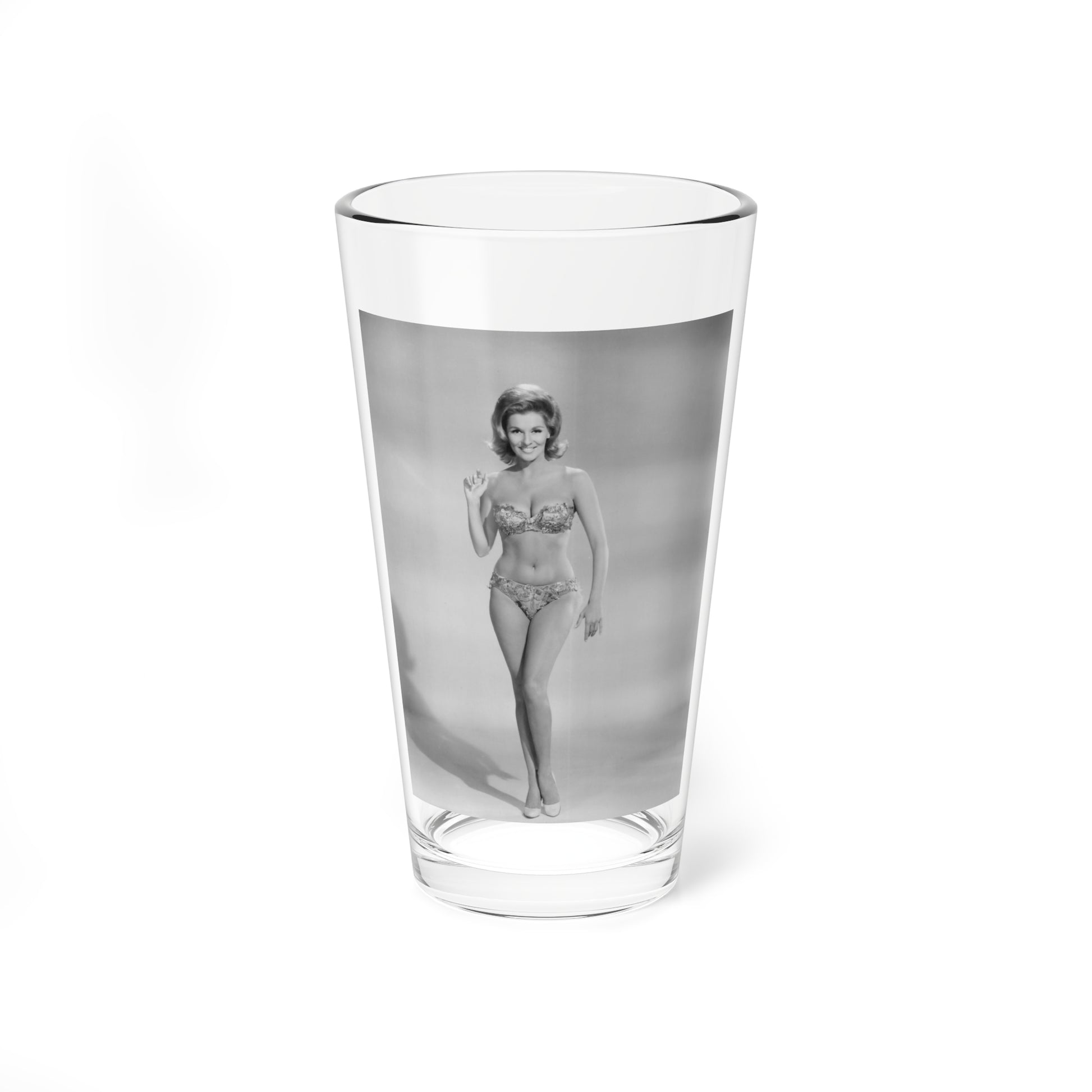 Nancy Kovack #03 (Vintage Female Icon) Pint Glass 16oz-16oz-Go Mug Yourself