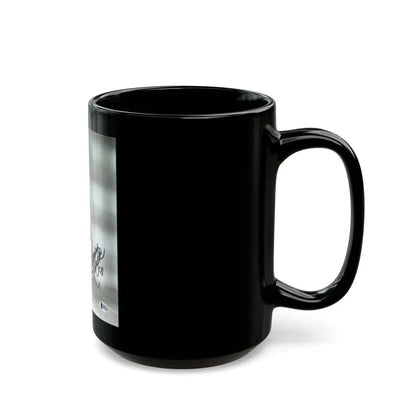 Nancy Kovack #031 (Vintage Female Icon) Black Coffee Mug - Go Mug Yourself