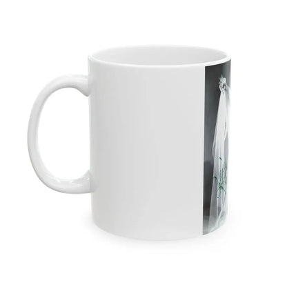 Nancy Kovack #04 (Vintage Female Icon) White Coffee Mug - Go Mug Yourself