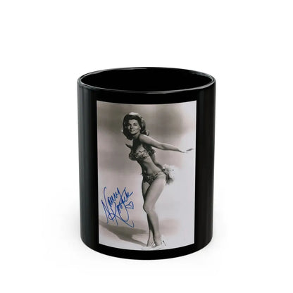 Nancy Kovack #051 (Vintage Female Icon) Black Coffee Mug 11oz - Go Mug Yourself
