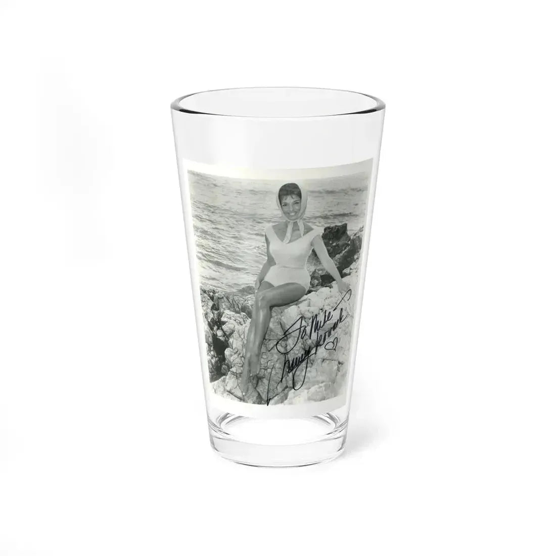 Nancy Kovack #11 (Vintage Female Icon) Pint Glass 16oz 16oz - Go Mug Yourself