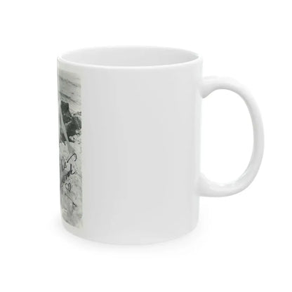 Nancy Kovack #11 (Vintage Female Icon) White Coffee Mug - Go Mug Yourself