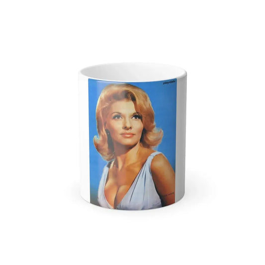 Nancy Kovack #20 (Vintage Female Icon) Color Changing Mug 11oz 11oz - Go Mug Yourself