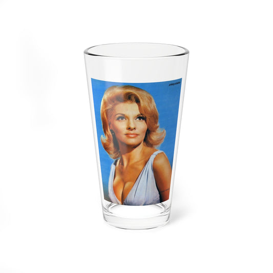 Nancy Kovack #20 (Vintage Female Icon) Pint Glass 16oz-16oz-Go Mug Yourself