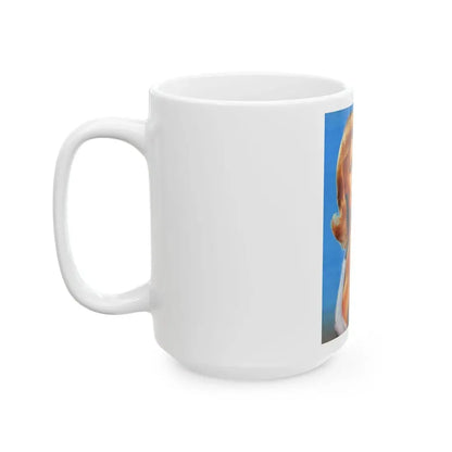 Nancy Kovack #20 (Vintage Female Icon) White Coffee Mug - Go Mug Yourself