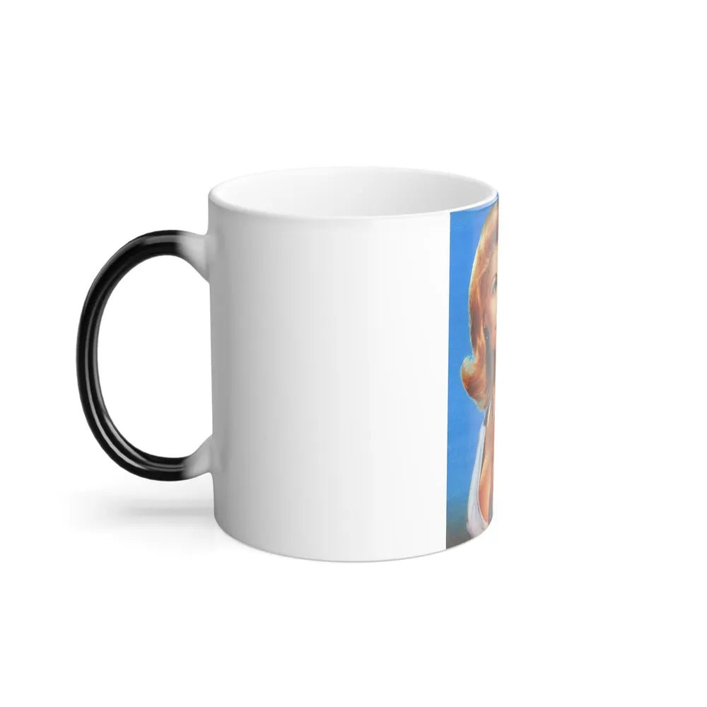 Nancy Kovack #20 (Vintage Female Icons) Color Changing Mug 11oz-Go Mug Yourself