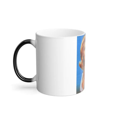 Nancy Kovack #20 (Vintage Female Icons) Color Changing Mug 11oz-Go Mug Yourself