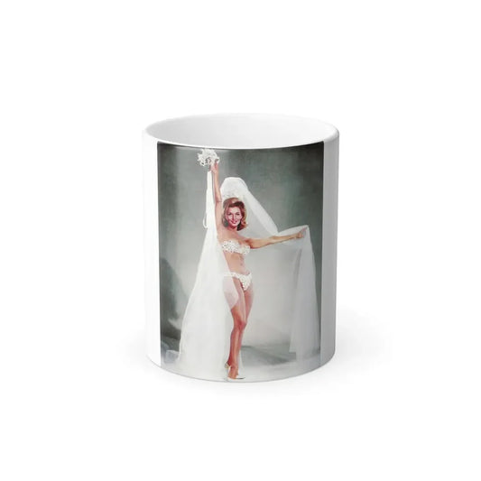 Nancy Kovack #22 (Vintage Female Icon) Color Changing Mug 11oz 11oz - Go Mug Yourself