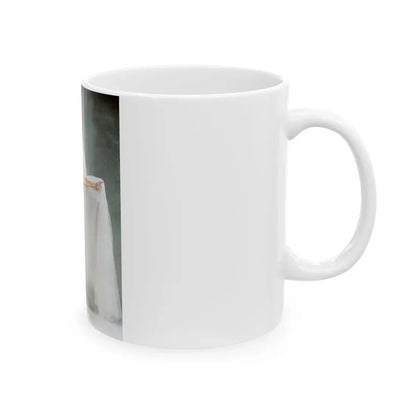 Nancy Kovack #22 (Vintage Female Icon) White Coffee Mug - Go Mug Yourself