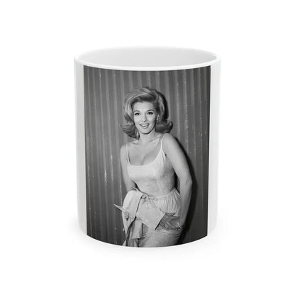 Nancy Kovack #321 (Vintage Female Icon) White Coffee Mug 11oz - Go Mug Yourself