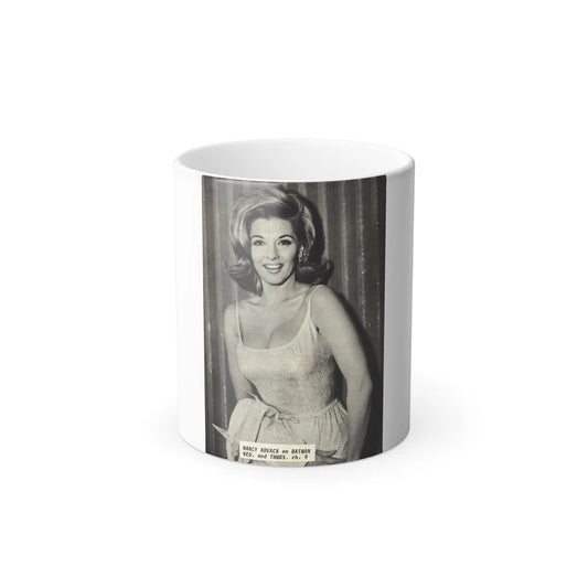Nancy Kovack #37 (Vintage Female Icons) Color Changing Mug 11oz-11oz-Go Mug Yourself