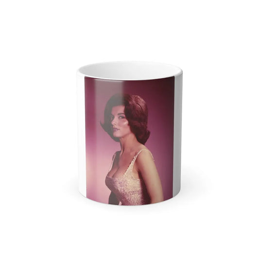 Nancy Kovack #43 (Vintage Female Icons) Color Changing Mug 11oz-11oz-Go Mug Yourself