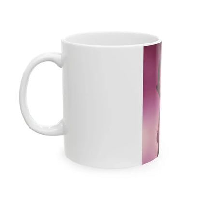 Nancy Kovack #431 (Vintage Female Icon) White Coffee Mug - Go Mug Yourself