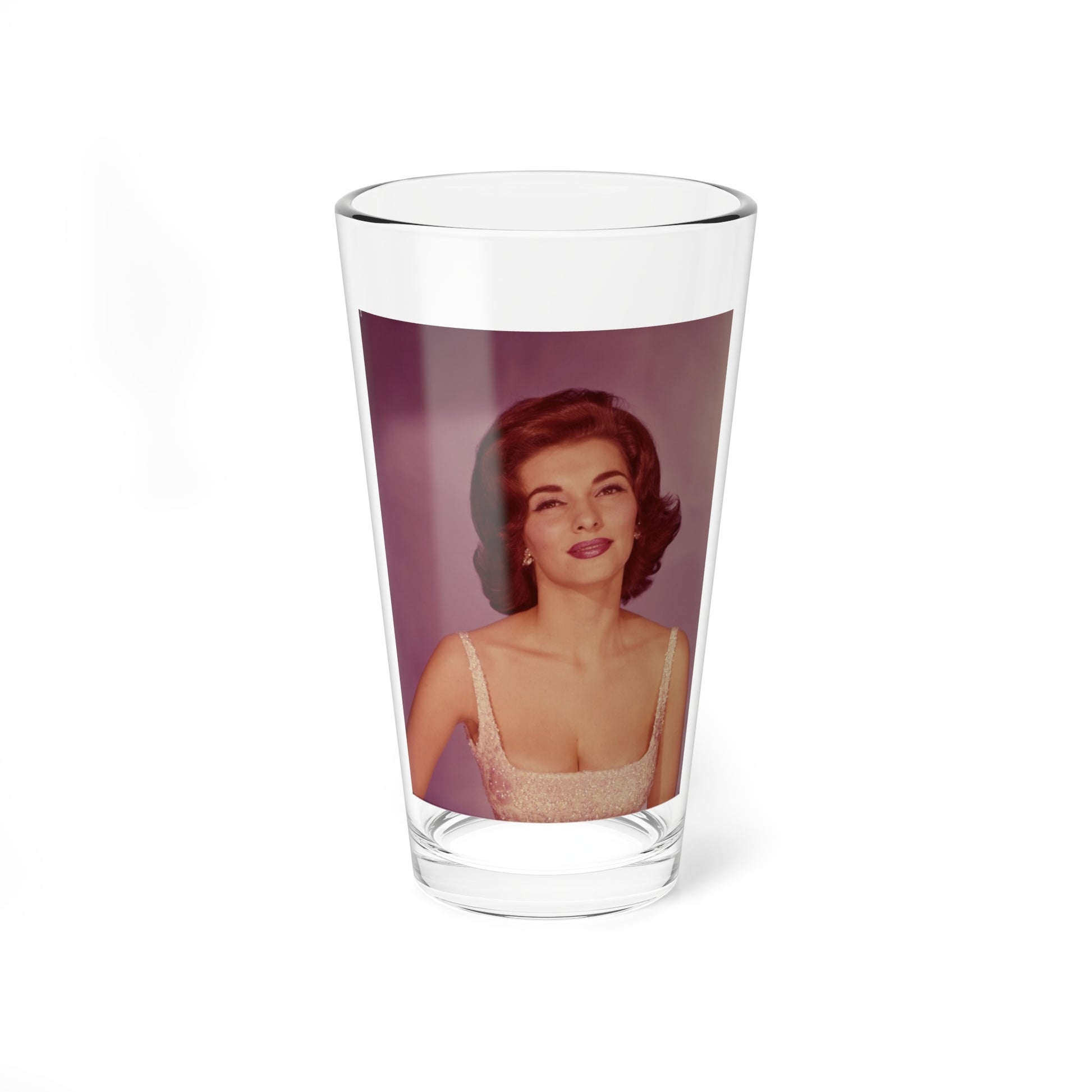 Nancy Kovack #45 (Vintage Female Icon) Pint Glass 16oz-16oz-Go Mug Yourself