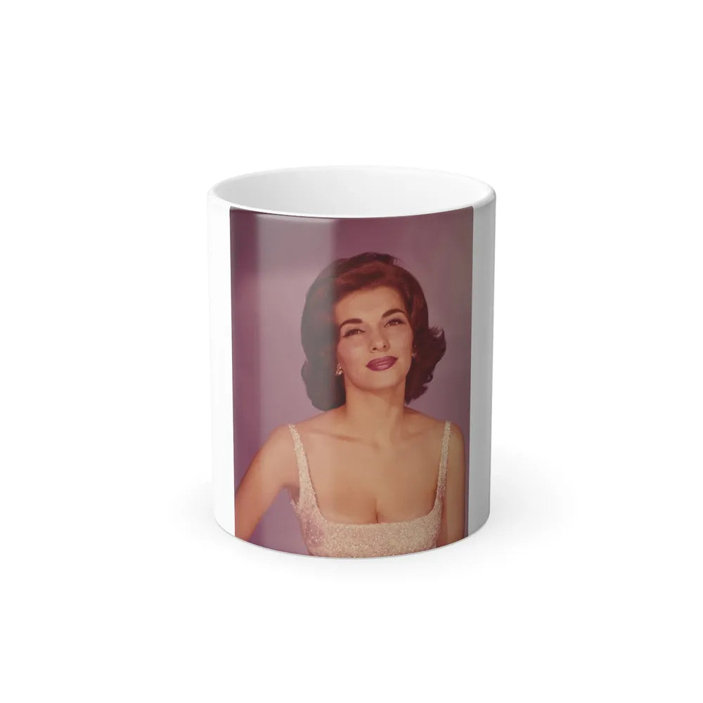 Nancy Kovack #45 (Vintage Female Icons) Color Changing Mug 11oz-11oz-Go Mug Yourself